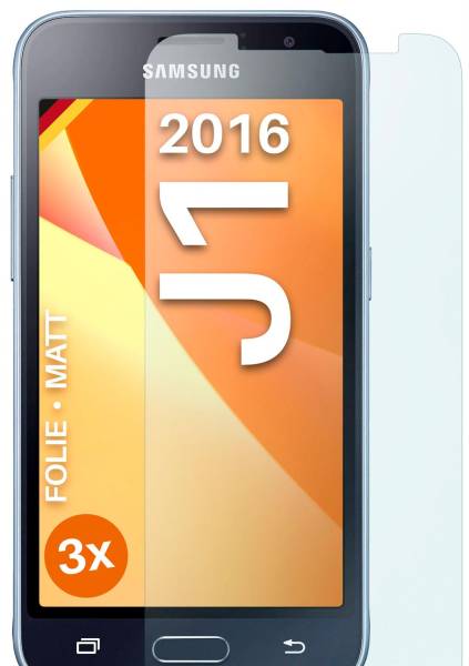 moex FlexProtect Matt für Samsung Galaxy J1 (2016) – Anti Reflex Schutzfolie für besten Displayschutz, Matt