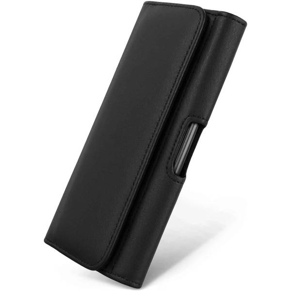 moex Snap Bag Samsung Galaxy S24 Ultra Leder Handytasche Gürtel