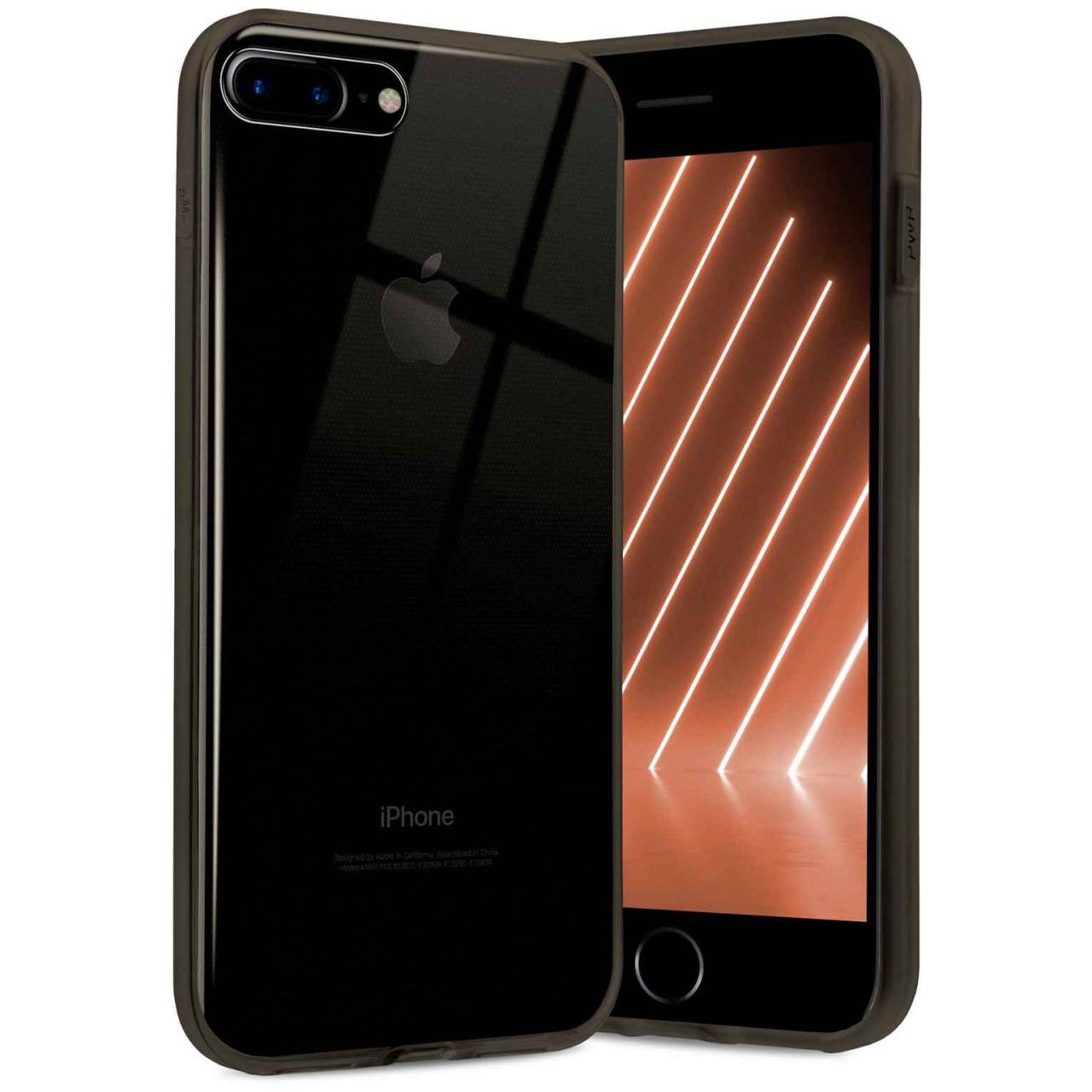 ONEFLOW Clear Case iPhone 8 Plus Silikonhülle transparent