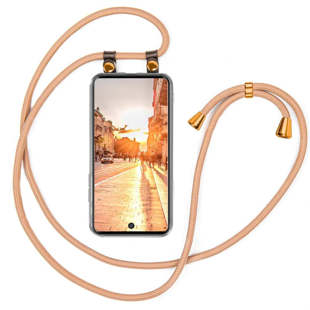 moex Free Spirit Samsung Galaxy A51 Hülle mit Band abnehmbar