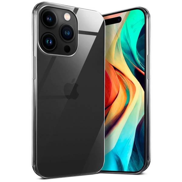 moex Aero Case iPhone 15 Pro durchsichtig aus Silikon