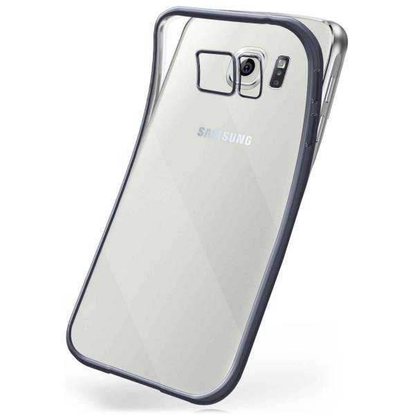 Für Samsung Galaxy S6 | Stylische Hülle mit Chrom Rand | CHROME CASE