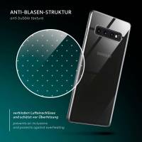 moex Aero Case für Samsung Galaxy S10 5G – Durchsichtige Hülle aus Silikon, Ultra Slim Handyhülle