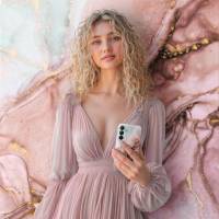ONEFLOW Bliss Cover Samsung Galaxy A54 5G Marmor Muster – weiteres Produktbild 2