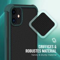 moex Leap Case für Apple iPhone 11 – Stoßfeste Schutzhülle mit integriertem Kameraschutz