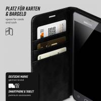 moex Casual Case für Samsung Galaxy Grand Prime – 360 Grad Schutz Booklet, PU Lederhülle mit Kartenfach