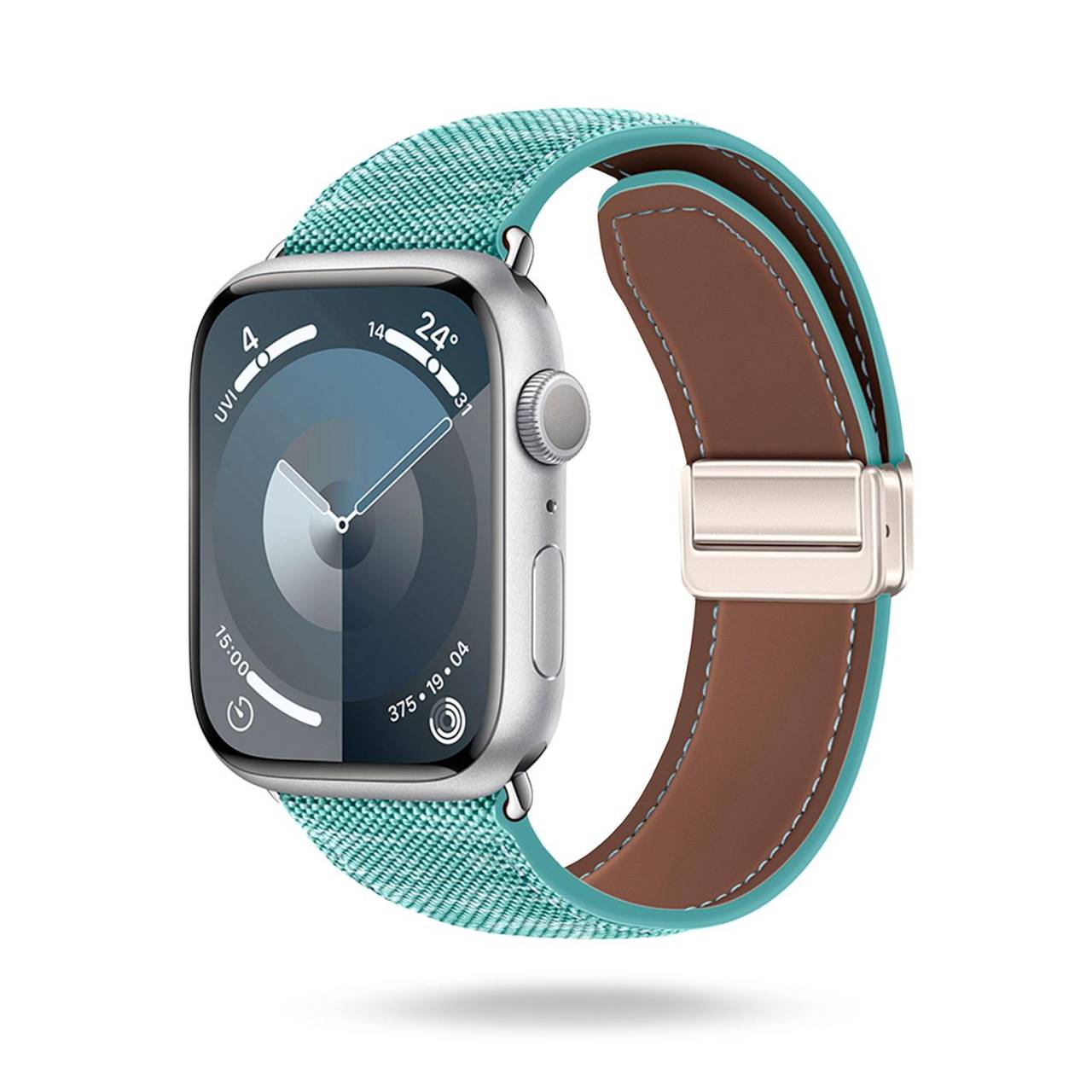 ONEFLOW Denim Loop Apple Watch 4 (44mm) Armband Jeans Look