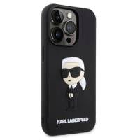 Karl Lagerfeld Hardcase 3D – Silikon Case für iPhone 14 Pro Max mit Karl Lagerfeld Design