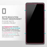 moex ShockProtect Klar für Realme GT Neo 3 – Panzerglas für kratzfesten Displayschutz, Ultra klar