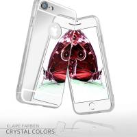 moex Mirror Case für Apple iPhone 7 – Handyhülle aus Silikon mit Spiegel auf der Rückseite