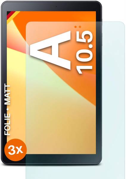 moex FlexProtect Matt für Samsung Galaxy Tab A 10.5 – Anti Reflex Schutzfolie für besten Displayschutz, Matt
