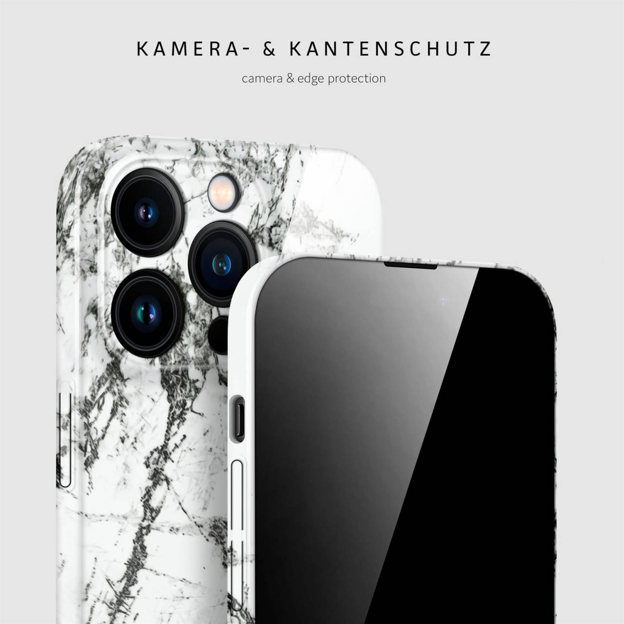ONEFLOW Bliss Cover iPhone 15 Pro Marmor Muster