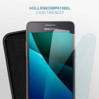 moex FlexProtect Klar für Samsung Galaxy Grand Prime – Schutzfolie für unsichtbaren Displayschutz, Ultra klar
