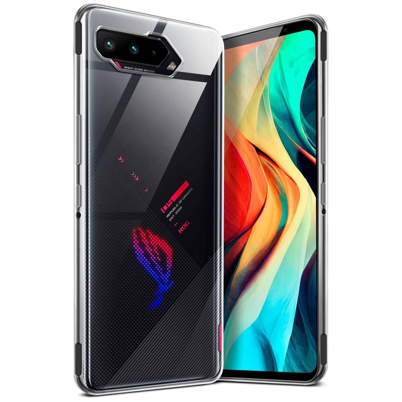 moex Aero Case Asus ROG Phone 5 Pro durchsichtig aus Silikon