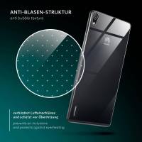 moex Aero Case für Huawei Ascend P7 – Durchsichtige Hülle aus Silikon, Ultra Slim Handyhülle