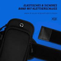 ONEFLOW Force Case für Asus Zenfone 8 Flip – Smartphone Armtasche aus Neopren, Handy Sportarmband