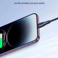 Joyroom Ladekabel – USB A auf Lightning für iPhone und iPad, Schnellladekabel Surpass Serie, Nylon, Länge 3,0m