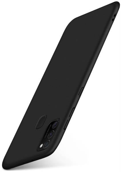 moex Alpha Case für Samsung Galaxy M21 – Extrem dünne, minimalistische Hülle in seidenmatt