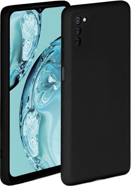 ONEFLOW Soft Case für Samsung Galaxy A03s – weiche Handyhülle aus Silikon mit Kameraschutz