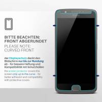 moex FlexProtect Klar für Motorola Moto E4 – Schutzfolie für unsichtbaren Displayschutz, Ultra klar