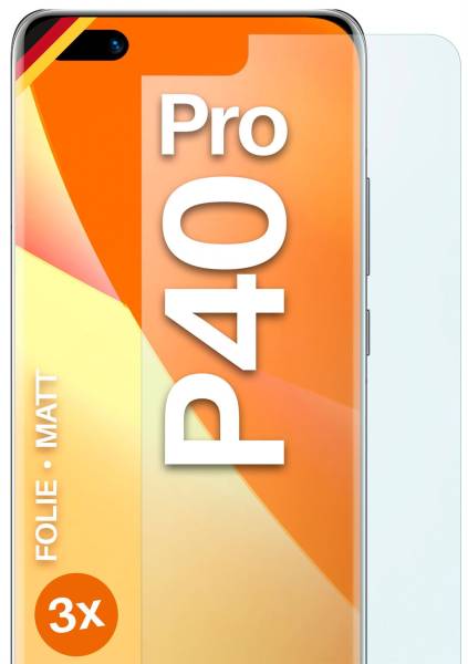 moex FlexProtect Matt für Huawei P40 Pro – Anti Reflex Schutzfolie für besten Displayschutz, Matt