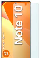 moex FlexProtect Matt für Samsung Galaxy Note 10 – Anti Reflex Schutzfolie für besten Displayschutz, Matt