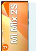 moex FlexProtect Matt für Xiaomi Mi Mix 2S – Anti Reflex Schutzfolie für besten Displayschutz, Matt