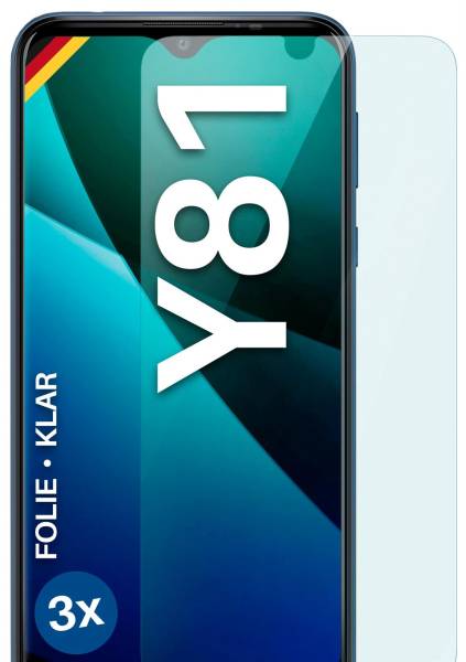 moex FlexProtect Klar für Wiko Y81 – Schutzfolie für unsichtbaren Displayschutz, Ultra klar