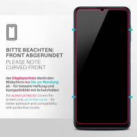 moex ShockProtect Klar für Samsung Galaxy M32 – Panzerglas für kratzfesten Displayschutz, Ultra klar