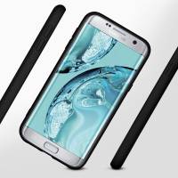 ONEFLOW Soft Case für Samsung Galaxy S7 Edge – weiche Handyhülle aus Silikon mit Kameraschutz