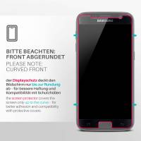 moex ShockProtect Klar für Samsung Galaxy S7 – Panzerglas für kratzfesten Displayschutz, Ultra klar