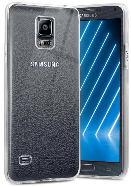 Für Samsung Galaxy Note 4 | Transparente Silikonhülle | FROSTED CASE
