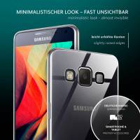 moex Aero Case für Samsung Galaxy A5 (2015) – Durchsichtige Hülle aus Silikon, Ultra Slim Handyhülle
