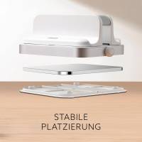 Aufbewahrungs-Halter – Laptop Halter Aluminiumlegierung, Rutschfester Tablet Halter, Smartphone Ständer