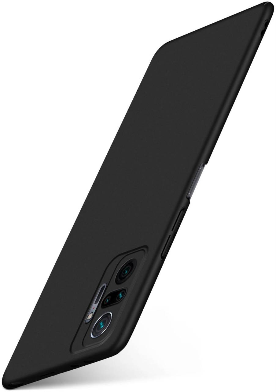 moex Alpha Case für Xiaomi Redmi Note 10 Pro – Extrem dünne, minimalistische Hülle in seidenmatt