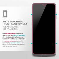 moex ShockProtect Klar für Nokia G10 – Panzerglas für kratzfesten Displayschutz, Ultra klar