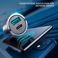 Joyroom Kfz Ladegerät – USB Typ C, Schnellladegerät, Zigarettenanzünder Adapter, Power Delivery, Quick Charge 3.0 – weiteres Produktbild 1