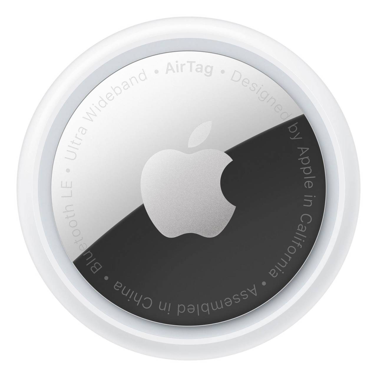 Apple AirTag Bluetooth-Tracker – Ortung für Gegenstände wie Schlüssel, Geldbörsen oder Rucksäcke, 4er-Set