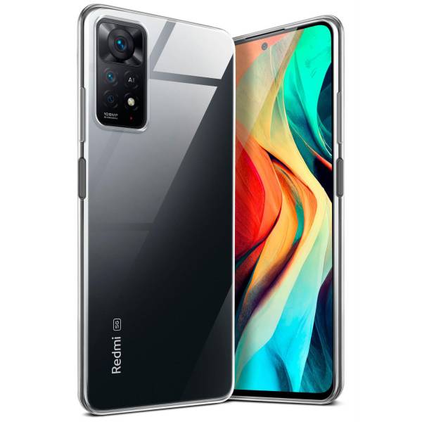 moex Aero Case Redmi Note 11 Pro 5G durchsichtig aus Silikon