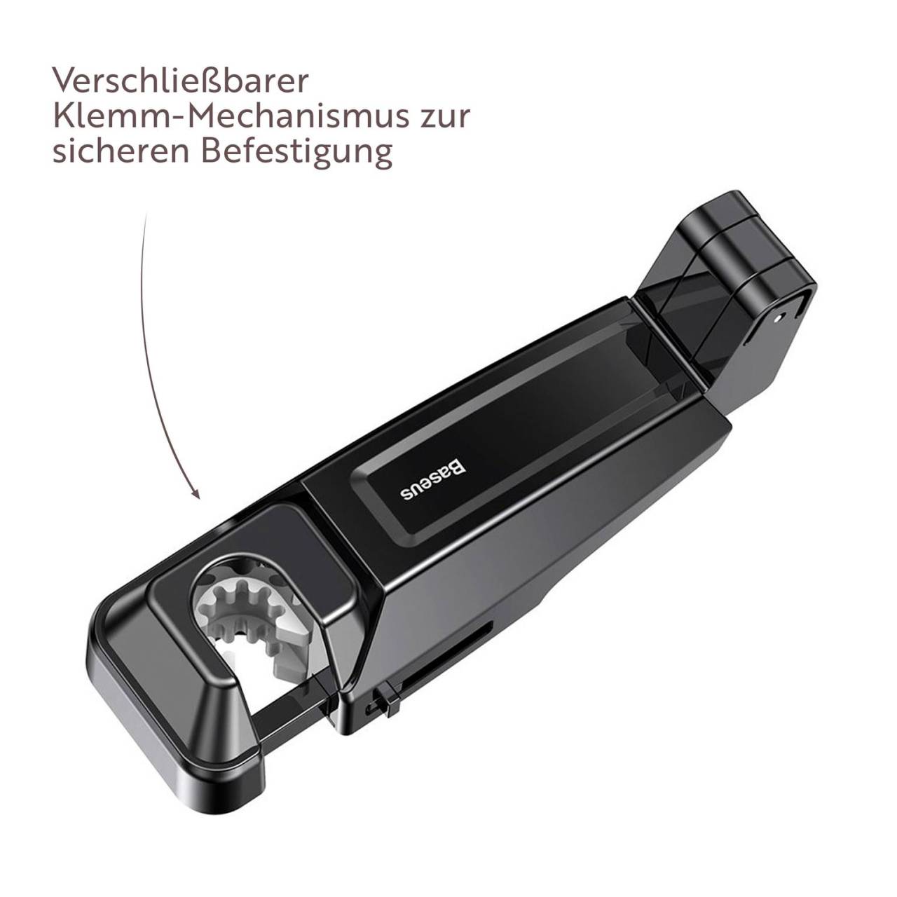 Baseus Smartphone Halterung – Rücksitz Handyhalterung, Smartphone Halterung Kopfstütze für verschiedene Modelle