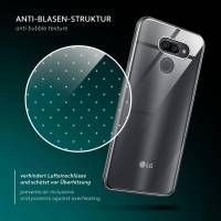 moex Aero Case für LG K50 – Durchsichtige Hülle aus Silikon, Ultra Slim Handyhülle