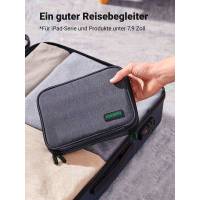 UGREEN Elektronik-Reisetasche – Großräumige Zubehörtasche für Kabel und diverse Geräte – Zweischichtig
