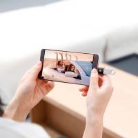 Baseus USB Adapter – für Smartphones und andere Geräte, kompakter Adapter mit OTG-Funktion, USB-A auf USB-C