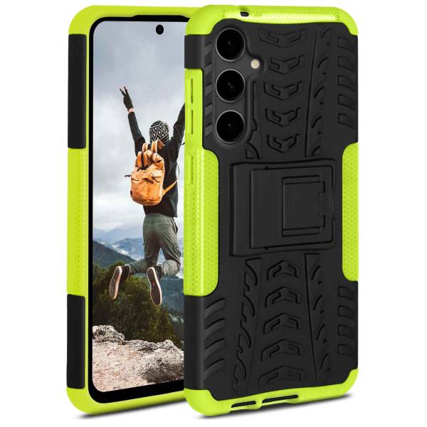 ONEFLOW Tank Case für Samsung Galaxy S23 FE – Stoßfeste Panzer Hülle – Rugged Outdoor Handyhülle