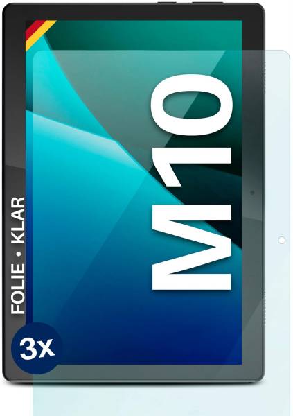 moex FlexProtect Klar für Lenovo Tab M10 (1. Gen.) – Schutzfolie für zusätzlichen Displayschutz, Ultra klar