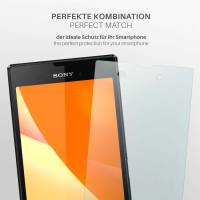 moex FlexProtect Matt für Sony Xperia T3 – Anti Reflex Schutzfolie für besten Displayschutz, Matt