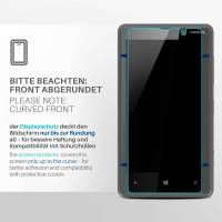 moex FlexProtect Klar für Nokia Lumia 820 – Schutzfolie für unsichtbaren Displayschutz, Ultra klar