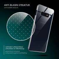 moex Aero Case für Samsung Galaxy S10e – Durchsichtige Hülle aus Silikon, Ultra Slim Handyhülle