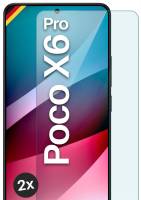 moex ShockProtect Klar für Xiaomi Poco X6 Pro – Panzerglas für kratzfesten Displayschutz, Ultra klar
