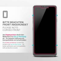 moex ShockProtect Klar für LG G7 Fit – Panzerglas für kratzfesten Displayschutz, Ultra klar